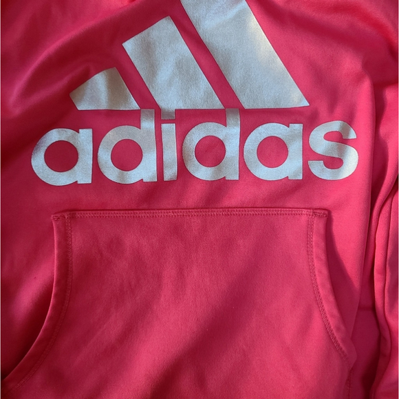 Adidas Girls Size L Hoodie Pullover - Picture 4 of 10